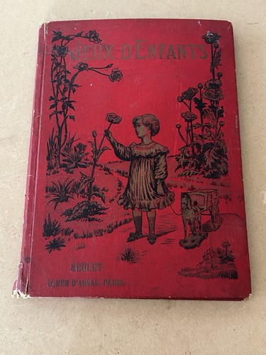 Livre ancien jeux enfants - livre,