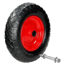 15" Roue brouette pneu