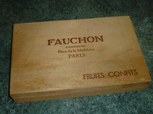 Ancienne boite bois fauchon - ancienne,