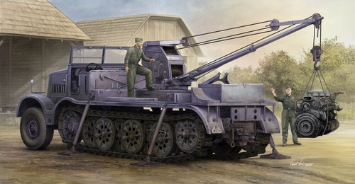 Trumpeter tracteur lourd 18 - de,