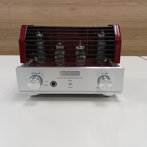 Triode ruby vacuum tube - vacuum,