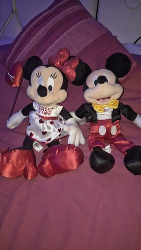 Peluches duo mickey minnie - peluches,