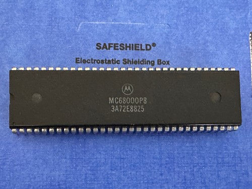 Cpu motorola mc68000p8 chip - cpu,