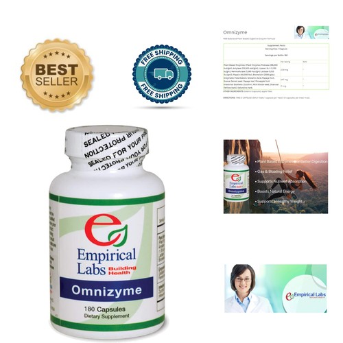 Omnizyme 180 caps - 180,