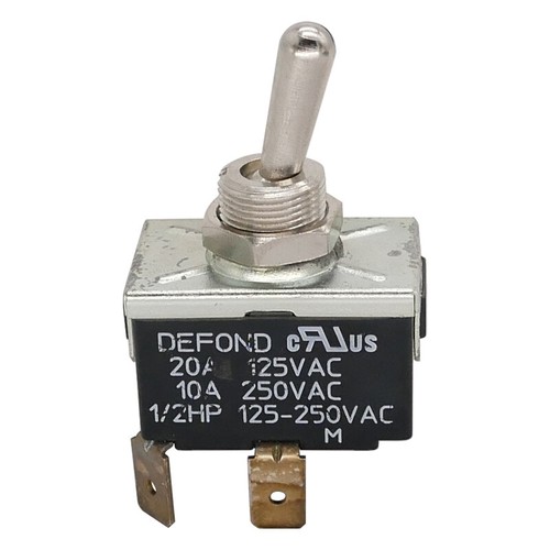 Defond pin 2hp 125 250vac - defond, 1/2hp