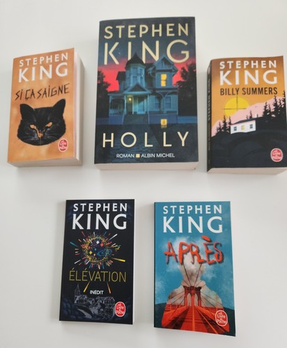 Lot livres stephen - lot, 5