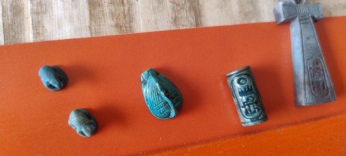 égypte antique amulette - ,