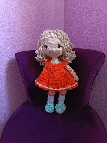 Poupée crochet - poupée,