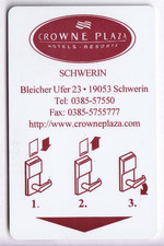 CARTE / CARD  HOTEL CLE KEY 