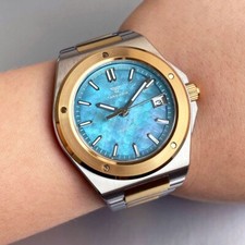 Tandorio 40mm Two Tone Engineer Style Automatic NH35A Sapphire Watch Collection