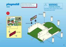 Playmobil  Pièce de rechange 4009 Zoo Superset Clinique vétérinaire