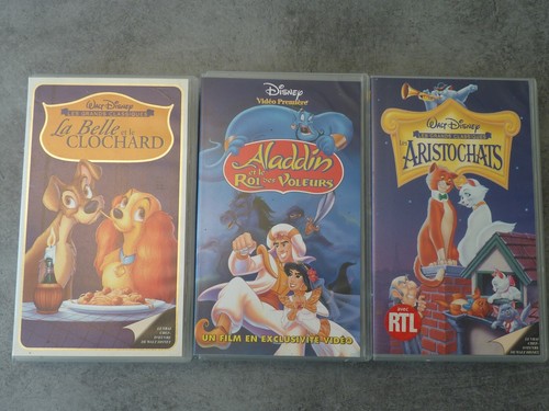 Disney cassettes video vhs - cassettes,