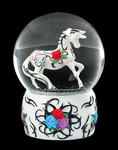 Boule neige tribal rose - boule, –