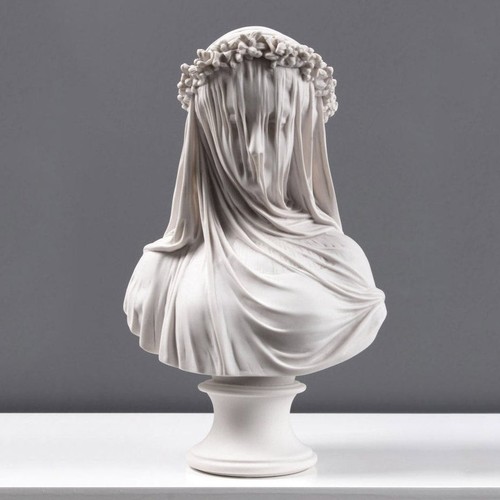 Sculpture buste dame - sculpture, de