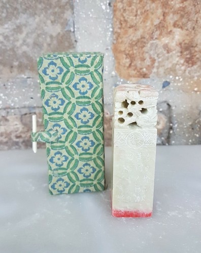 Sceau tampon chinois avec - tampon,