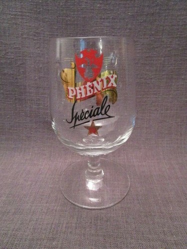 Verre bière publicitaire - a,