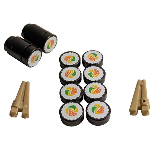 Set sushi lego miniature - lego®,