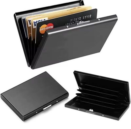 Porte cartes rfid métal - en,