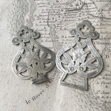 BOUCLE DE CAPE Argent Agrafe