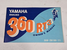 1973 Yamaha RT3 360 Owner's Manual