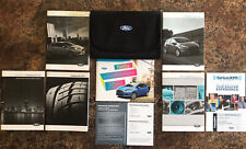 2016 Ford Fiesta ST Owners Manual w/ Navigation & SYNC3 w/ Case & More - #I-K-M