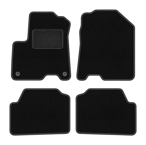 Tapis sol velours noir - de, en