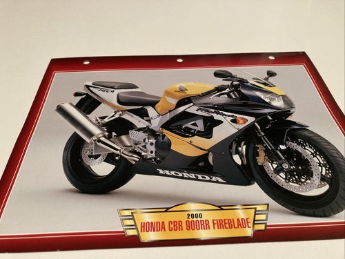 Honda cbr900rr fireblade 2000 - honda,