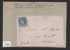 💎 RARE LETTRE COMMUNE DE