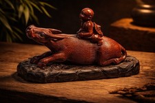 Hand Carved Chinese Padauk