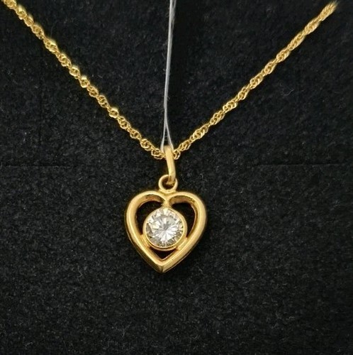 Pendentif chaîne or 18k - pendentif,