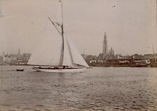 ANTWERP c. 1900 - Yacht Sailboat - Belgium - 81