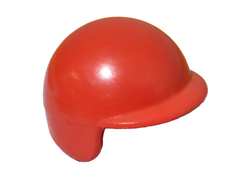Ancien casque rouge - casque, playmobil