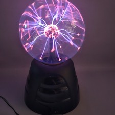 20cm (8") Plasma Ball Touch Sensitive Globe Light Lamp Sphere w 12v DC Adapter