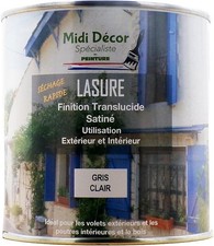 Lasure acrylique à séchage