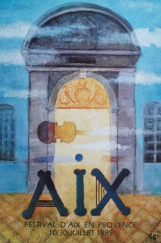 Toffoli affiche festival - affiche, d'aix