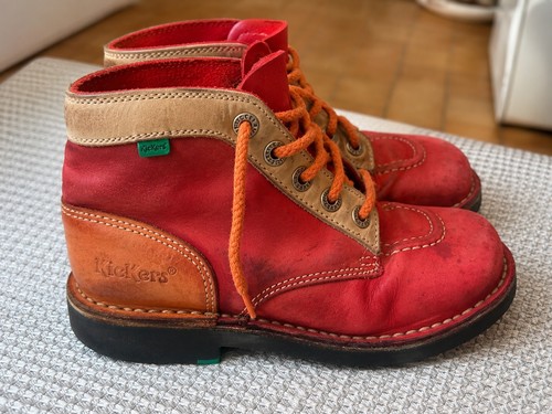 Authentiques kickers cuir - authentiques,