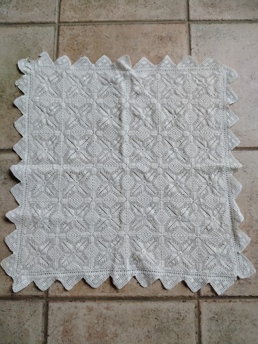 Napperon crochet coton vintage