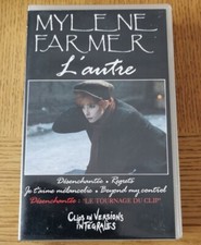 MYLENE FARMER : cassette VHS L'AUTRE 4 clips version intégrale + making of 1992