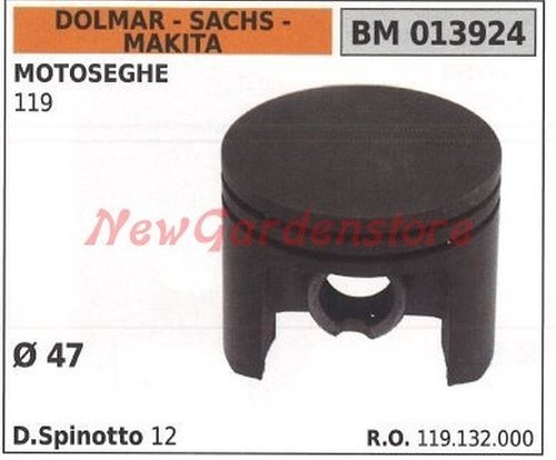 Piston tronçonneuse 119 ø - piston, de