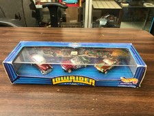 Hot Wheels 1/64 1998 Lowrider Magazine 3 Car Set Sealed Series 1 Diecast Car Toy