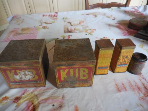 Lot boites bouillon - lot, kub