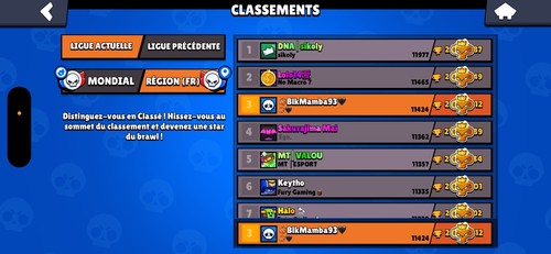 Compte brawl star - compte,
