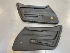 68 Corvette C3 Door Panels - Black - Pair
