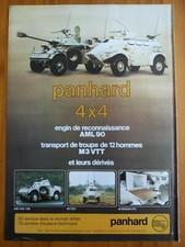 7/1978 PUB SCMPL PANHARD & LEVASSOR BLIND PANHARD M3 VTT AML60 VPC FRENCH AD