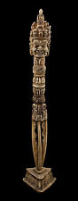 Phurba tibétain avec Support  Phurbu Purba pour Rituel tantrique Rare  # 751