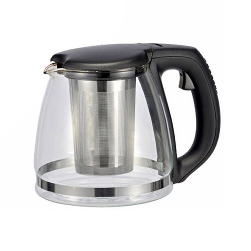 Théière verre domestique - théière,