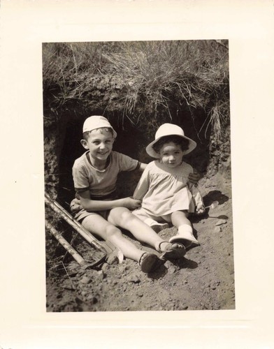 Ancienne photographie duo - ancienne,