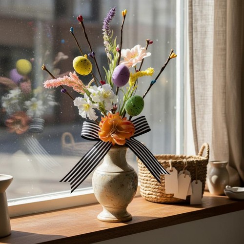 Branche décorative œufs - branche, de