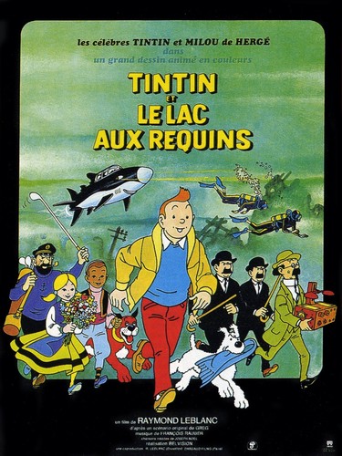 Tintin lac aux requins - le,