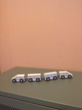Ikea grey wooden train
